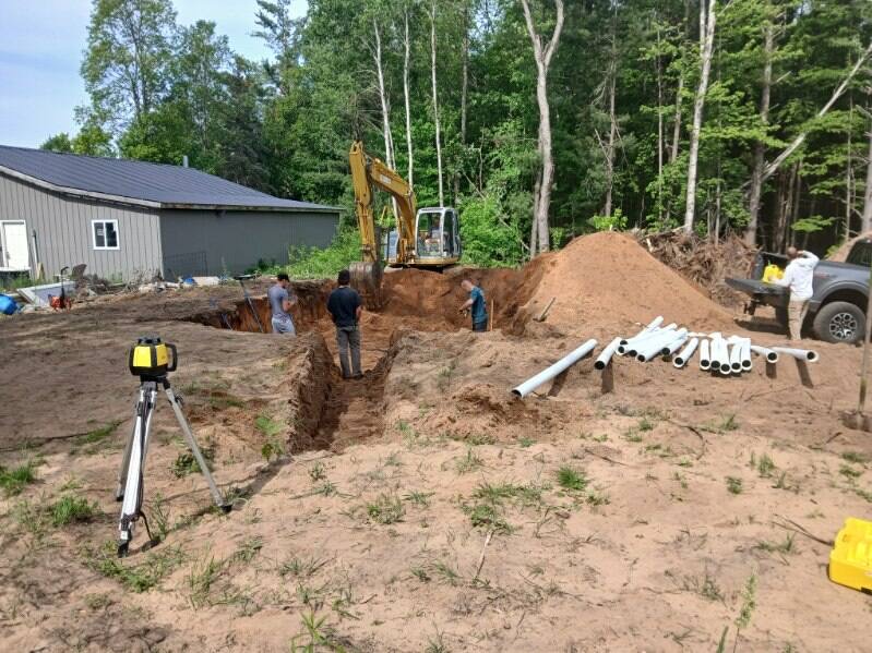 DEUCES Landscaping & Excavation jobsite photo 9 in Cadillac, MI and Northern Michigan.