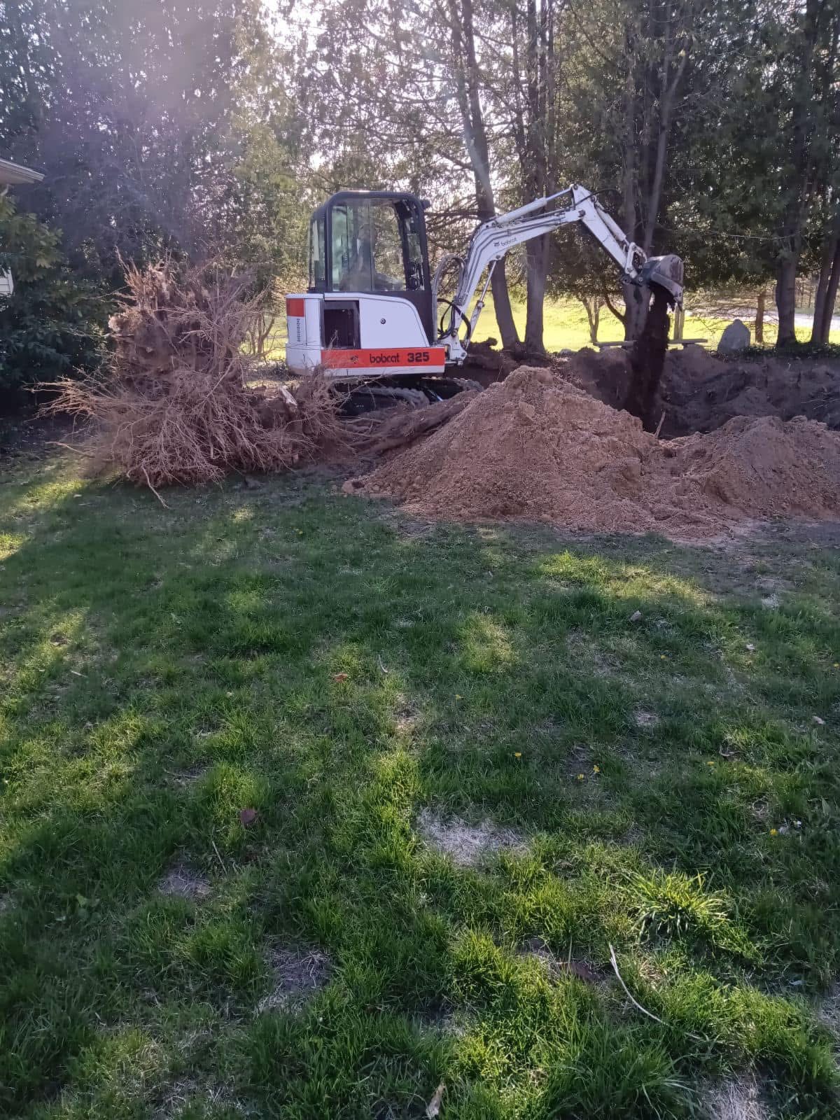 DEUCES Landscaping & Excavation jobsite photo 4 in Cadillac, MI and Northern Michigan.