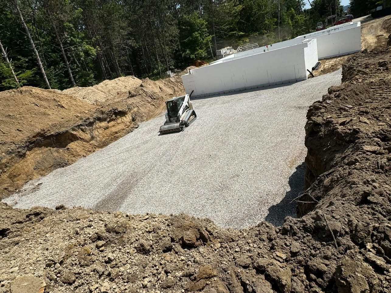 DEUCES excavation jobsite photo 12 in Cadillac, MI and Northern Michigan.