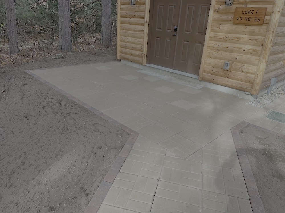DEUCES landscaping and hardscaping jobsite photo 4 in Cadillac, MI and Northern Michigan.